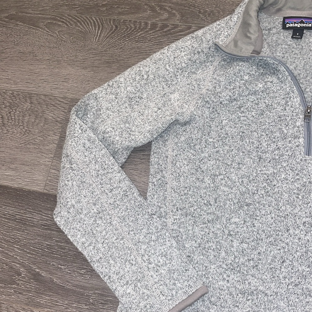 Women's Better Sweater® 1/4-Zip Fleece Size S - Picture 4 of 5
